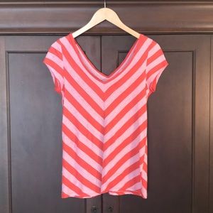 Boden linen v-neck top, size 2.